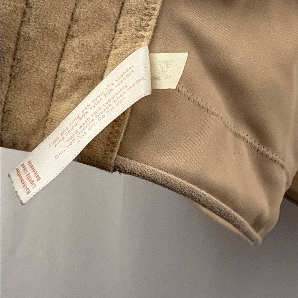 Cacique 46DDD Backsmoother Lightly Lined Balconette Nude Bra - Picture 10 of 10